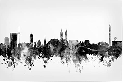 artboxONE Poster 30x20 cm Städte Bremen Germany Skyline 2 - Bild Bremen Bremen Bremen Canvas