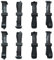 KINGLAKE 8 Pcs 30x1.3cm Adjustable Plant Ties Flexible Shrub Support Ties Traps Small Tree Ties