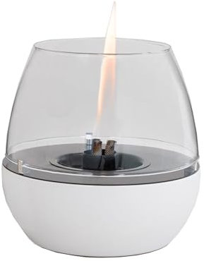 Tisch & Terrassenfeuer T180/TW3 Tulpe 18, weiß