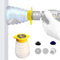 Recoge Polvo Taladro,Colector de Polvo de Taladro Electrico Caucho estirable Colector de Polvo para Taladro,Eléctrico Taladro Cubierta de Polvo para Taladras en Horizontal o Vertical