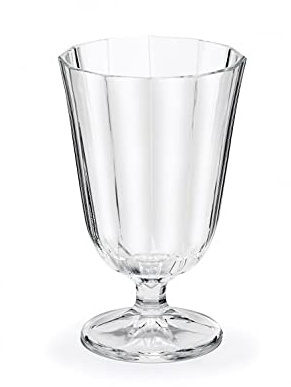 Cerve CRV181710 Anna-Wassergläser, transparent, Keramik, 6 Stück
