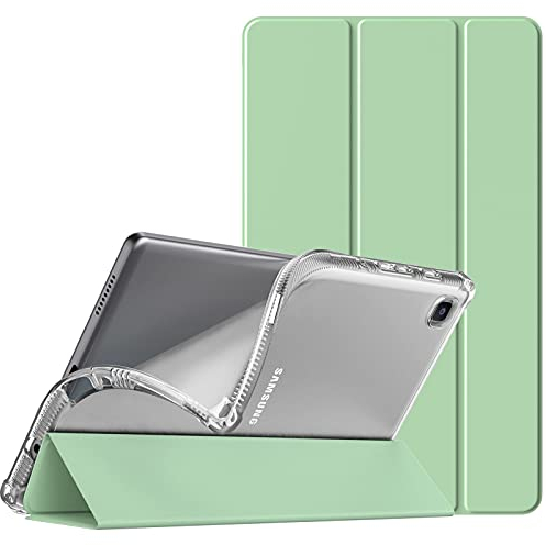 TiMOVO Custodia Compatibile con Samsung Galaxy Tab A7 Lite 8.7 inch Tablet 2021 (SM-T220/T225/T227) in TPU, Case Cover per Tablet, Custodia per Tablet, Supporto Magnetico, Ultra Sottile, Verde