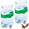 Vögel Automatischer Wasserspender, 2 Stück Papageien tränke, Wasserspender Vogel Automatisch, Papageien Futterspender Für Voliere,wellensittiche, Nymphensittiche, Papageien 13.4 x 7.5 x 3.2 cm
