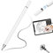 Stylus Pen, TECHGEAR Fine Tip Stylus Pen for Touch Screens High Sensitivity Universal Capacitive Disc iPad Pencil Compatible with iPad 10.2 / Mini/Pro Tablet iPhone Android Smartphone Samsung Tab