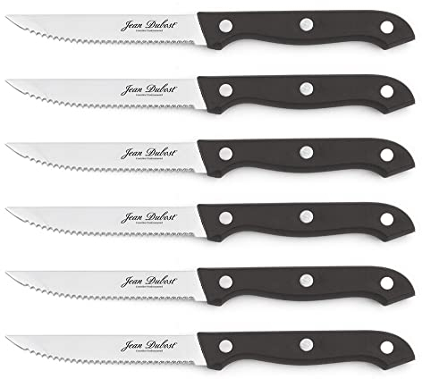 Jean Dubost - Lot de 6 couteaux à steak Primo