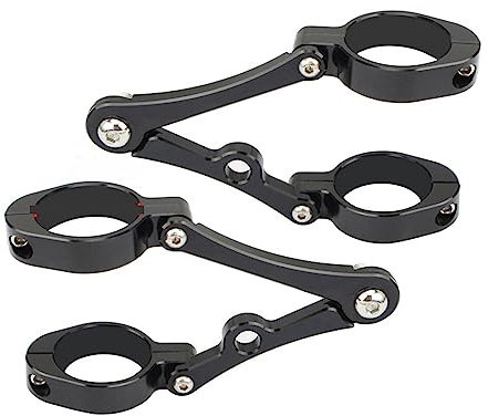 33mm-58mm Scheinwerfer Halterung Halterung Klemme Gabel Rohr Licht Halter 54mm 49mm 45mm 41mm 37mm Motorrad Kompatibel Mit (Color : 50-54mm, Size : 7)