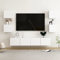 Annlera 6-TLG. TV-Schrank-Set Weiß Holzwerkstoff Wohnwand Hängend Wohnwand Modern Tv Schrank Tv Cabinet Tv Lowboard Holz Tv Unterschrank Wohnzimmer Möbel Tv Lowboard Hängend