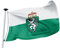 FLAGLY Premium Flagge Steiermark 100x150cm - 115g/m² Stoffgewicht - gedruckt, robustes und witterungsbeständiges Glanzpolyester mit Ösen (100 x 150 cm, Steiermark)