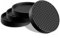 64mm Silikon Möbeluntersetzer,Schwarz Möbel untersetzer, 4 Stück Gummi-Möbelpolster, rutschfeste Möbelgreifer, Bett Couch Sofa Möbelfüße,Rollen Möbelstopper, Anti-Rutsch-Stopper, Boden schützt Pads