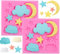 Moon and Star moule silicone, Cloud fondant moule Cloud chocolat moule pour bonbons au chocolat cuisson sucre gteau dcoration