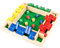 Holz Brettspiel, 4-Spieler Shut The Box Spiel Würfelspiel Holz Mathematik Traditional Pub Board Würfelspiel Reisen 4 Spieler Great Family Brettspiele Urlaub unterhaltsames Spiel