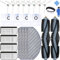 EATBALE T10 Plus Replacement Accessories Parts for Ecovacs Deebot T10 Plus Vacuum Cleaner, 2 x Main Roller Brushes, 8 x Side Brushes, 4 x HEPA Filters, 4 x Dust Bags, 4 x Mop Pad Clothes (22 Pcs)