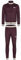Lonsdale Herren Trainingsanzug schmale Passform ASHWELL Oxblood/Ecru 3XL