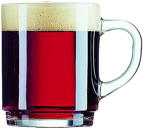 Glasveredlung Schmitz Glühweinbecher Glühweintasse 25 cl, Klarglas, 240 g, stapelbar, gehärtet, Füllstrich 0,2 l, ohne Dekor, 48 Stück