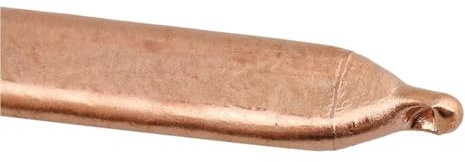 GAOJUDAF Heatpipe Tube CPU RAM GPU Radiator Parts 50-400mm Long, Laptop Heating Cooler Flat Pipe 8 * 3mm 1 piece(280mm)