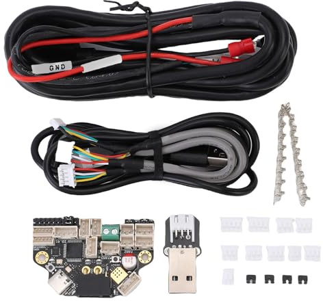lyrlody Plaón de Adaptador de Bus Can, Placa de PCB de Bus Hot End 125 ℃ para una Impresora 3D