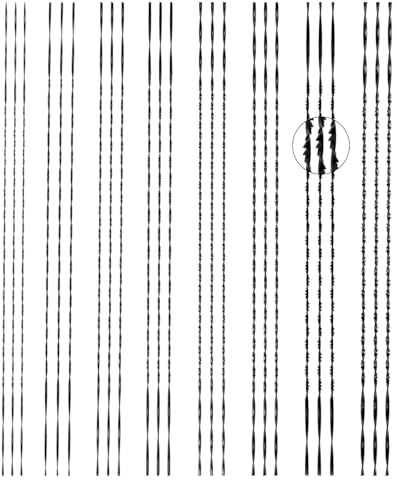 24 Stück Laubsägeblatt 130 mm Spirallaubsägeblätter Dekupiersägeblätter
