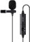 UKHP U-100 Lavalier Hands Free Clip-on Microphone for DSLR/Smartphones - Black