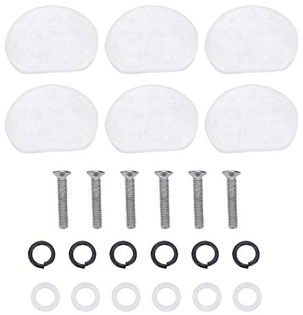 Botón de Clavija de Afinación de Guitarra, 6 PCS/Set Tuning Pegs Cabezas de Maquinas Botones de Acrílico para Guitarra(# 1)