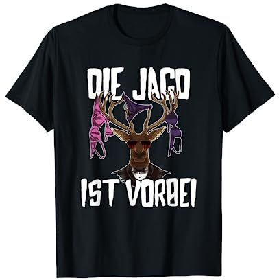 Die Jagd ist vorbei - Lustiges JGA Sauf T-Shirt