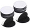 Dokpav 15 Pcs Almohadillas Adhesivas de Doble Cara, Cinta Doble Cara Extrafuerte, No Más Clavos (Redondo, Negro, 6 x 6 cm)