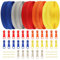 DOITEM 2.8 mm Reißverschluss 14 Meter Nylon Endlosreißverschluss Set mit Schieber und Zipper - 5 Farben