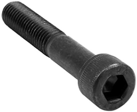 Runxingfu Ferramenta Chiodi Bulloni Viti a Testa Esagonale - Acciaio al Carbonio Esagono Incassato Testa Viti a Macchina Metrico Filettatura Nero M8