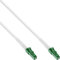 InLine LWL Simplex Kabel, FTTH, LC/APC 8° zu LC/APC 8°, 9/125µm, OS2, Verschiedene Längen, 20m