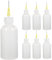 Garneck 6pcs Needle Tip Glue Bottle Precision Tip Applicator Bottle Art Bottle Liquid Flux Dispenser Bottle for DIY Quilling Craft Painting