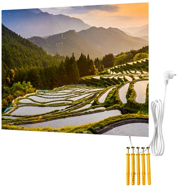 BR Bringer Bild Infrarotheizung rahmenlos - Bildheizung mit UV Druck - 80x60x1,8cm - Kumano, Japan