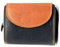 RFID Geldbörse Damen Portemonnaie Echt Leder Frauen Geldbeutel Portmonee Brieftasche 040 (Schwarz/Braun)