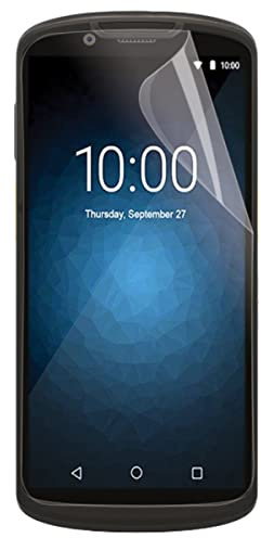Mobilis Displayschutzfolie für Zebra TC53 - TC58 - TC73 - TC78 | Schutzfolie IK06 Normierter - stoßfester Displayschutz - Einfache Installation - Transparent