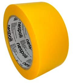 Nespoli PreciMask Abdeckband, Präzisionsband, 50 mm x 50 m, präzise Arbeiten auf glatten Oberflächen und allen Arten von Farben, Feuchtigkeitsbeständigkeit