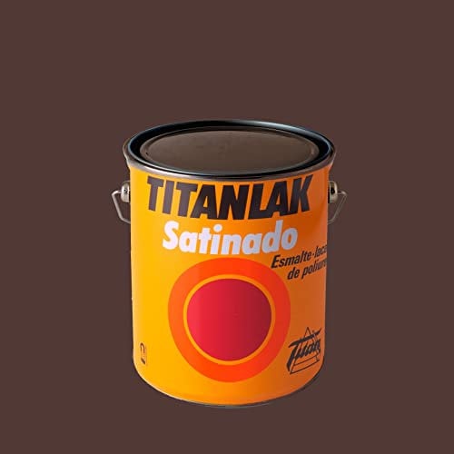 Titanlak Esmalte Laca sintética Satinado Marrón 4 L