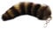 WaTudouYe Porte-clés queue de renard en peluche - 28 cm - Avec pompon - Décoration de sac