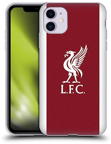 Head Case Designs Officially Licensed Liverpool Football Club Home Kit 2023/24 Soft Gel Case Compatible With Apple iPhone 11