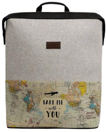 DOGO Unisex Slim Backpack, grau
