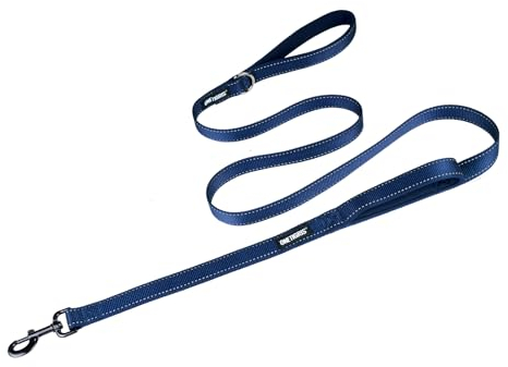 OneTigris doppel-Hundeleine mit reflektierenden Streifen