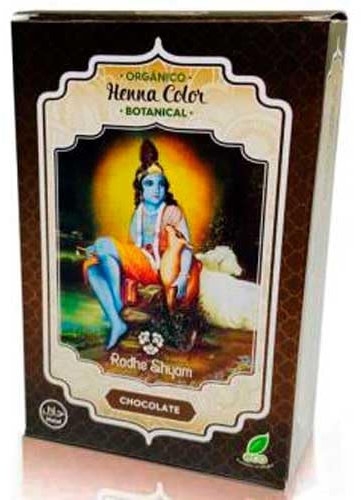Radhe Shyam Henna Polvo Botanicals Chocolate 100Gr