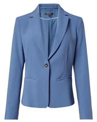 Comma Antaillierter Kurzblazer mit Reverskragen