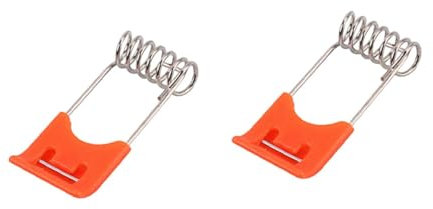 HOMSFOU 60 Stück Strahler Federclip LED Lampenrohr Clip Strahler Fester Kreis Federclip Deckenleuchte Federclip LED Panel Licht Federclip