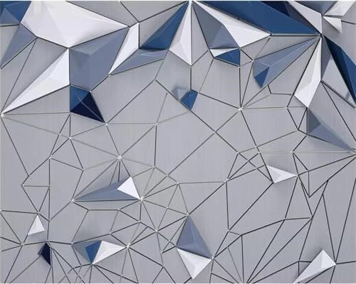 YIBUHANG Fototapete selbstklebend PVC Fototapete 3d Wohnzimmer Tapete dreidimensional unregelmäßige Geometrie Schlafzimmer Home Decor Art Sticker
