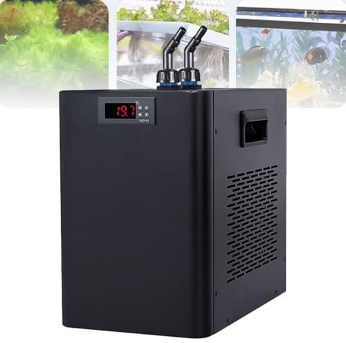 Hydravex Wasserkühler für Aquarien, 160 l/42 Gallonen, Kühlwassergerät für Meeresaquarien, geeignetes Aquarium für Riffkorallen, Quallen, Garnelen, Wasserpflanzen