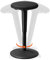 VEVOR Aktivstuhl Wackelhocker Stehhocker Wackelstuhl, höhenverstellbar (55-72 cm), Bürohocker aus Eisen, 120 kg belastbarer Hocker ideal für Schulen, Büro und Zuhause, 8° Neigungswinkel, Schwarz