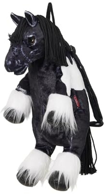 LeMieux Pony Backpack Bag - Cute and Cuddly - Featuring Mini Pony Characters - Adjustable Shoulder Straps - Razzle