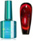 Glitter Cat Eye Gel Polish - Magnetic Red Varnish - Soak Off UV/LED - Shiny Diamond Nail for Women & Girls - Long-lasting UV Gel Polish