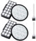 4Lot Filtres pour Rowenta X-Trem Power Cyclonic RO69xx RO72xx,Filtre Aspirateur filtre pour rowenta silence force RO6962 RO6963 RO6971 RO6984,Filtre de Rechange Accessoires ZR006001