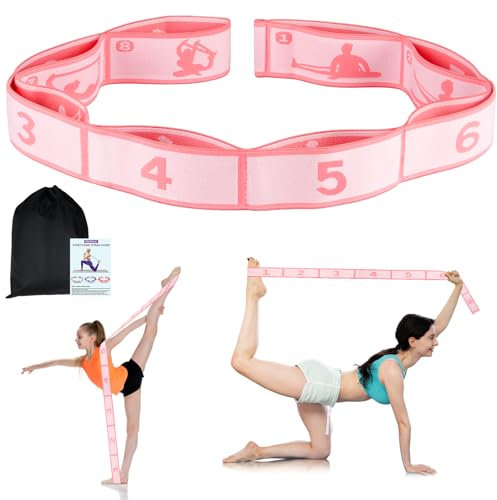 Triitech Gymnastics Stretch Band, elastico danza yoga stretching band per allenatore in allenamento di ginnastica, yoga, latino