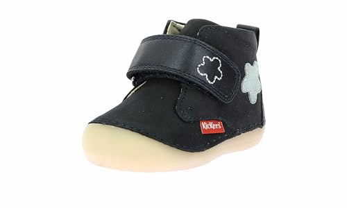 Kickers Unisex Kinder Sabio Flach Oxford, marineblau, 21 EU