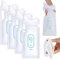 Kryzulax 4 Pezzi Sacchetti per Urina,Sacco Urina Monouso,Sacco Urina 700ml,Sacchetti Vomito da Viaggio,Urinatoio Portatile per Campeggio,Viaggi,Emergenza,Toilette da Viaggio